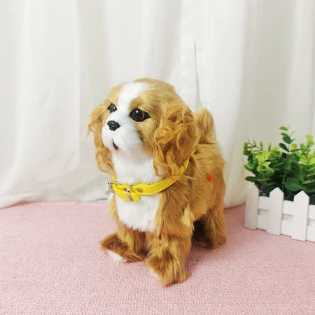 Interactive Walking & Barking Plush Puppy Toy