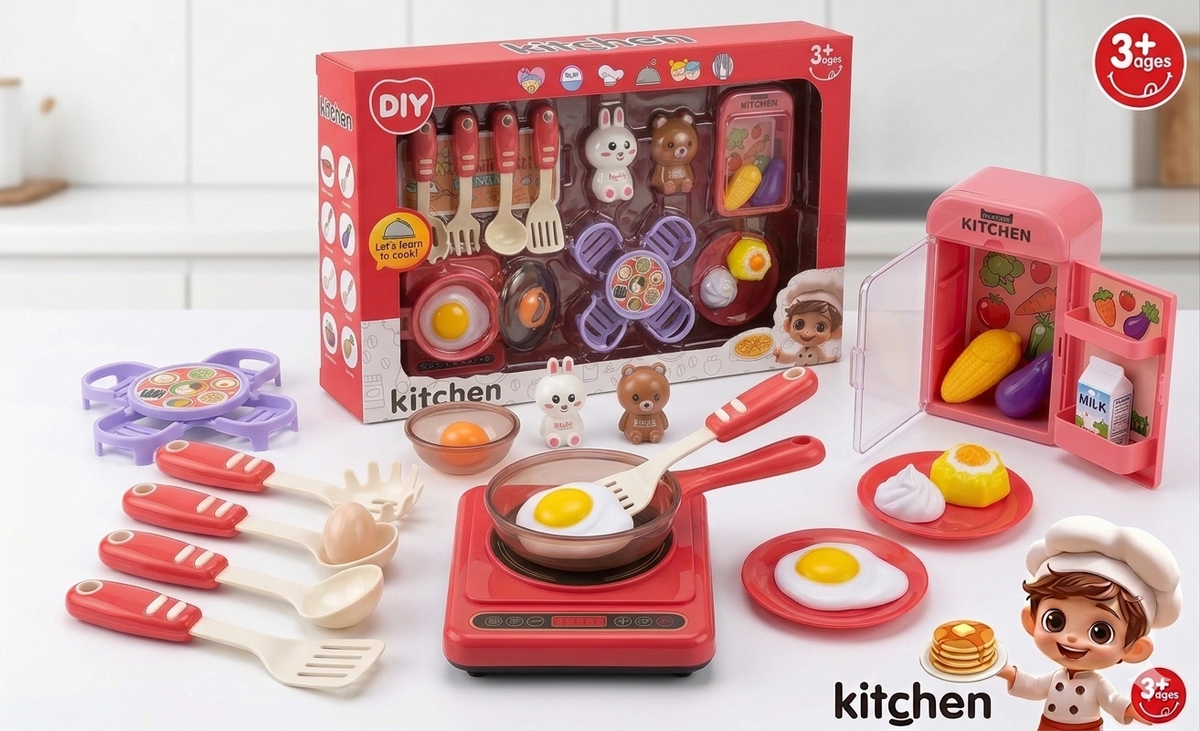 Kids' Simulation Kitchen Playset product image 3