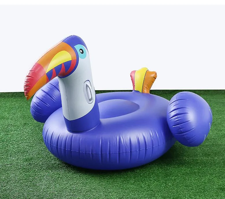 Luxe Float Toucan Inflatable Pool Ring