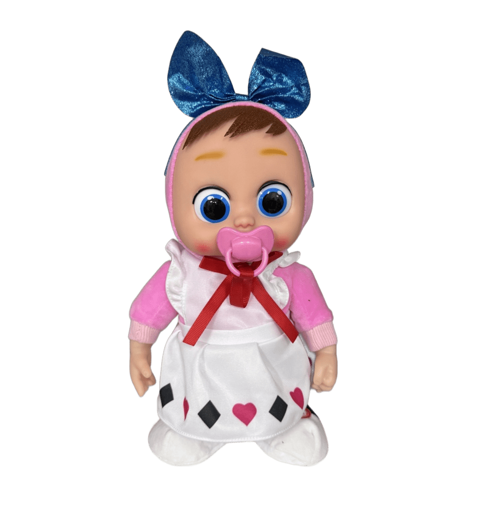 Interactive Cry Baby Plush Doll Toy