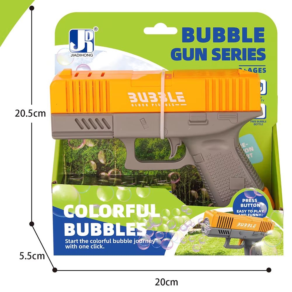 Automatic 6-Hole Bubble Blaster Gun Set