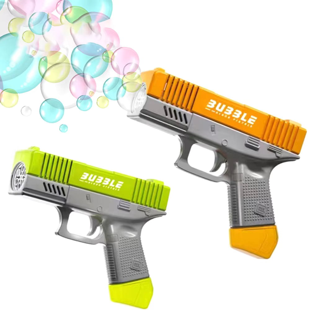 Automatic 6-Hole Bubble Blaster Gun Set