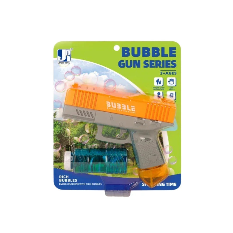 Automatic 6-Hole Bubble Blaster Gun Set