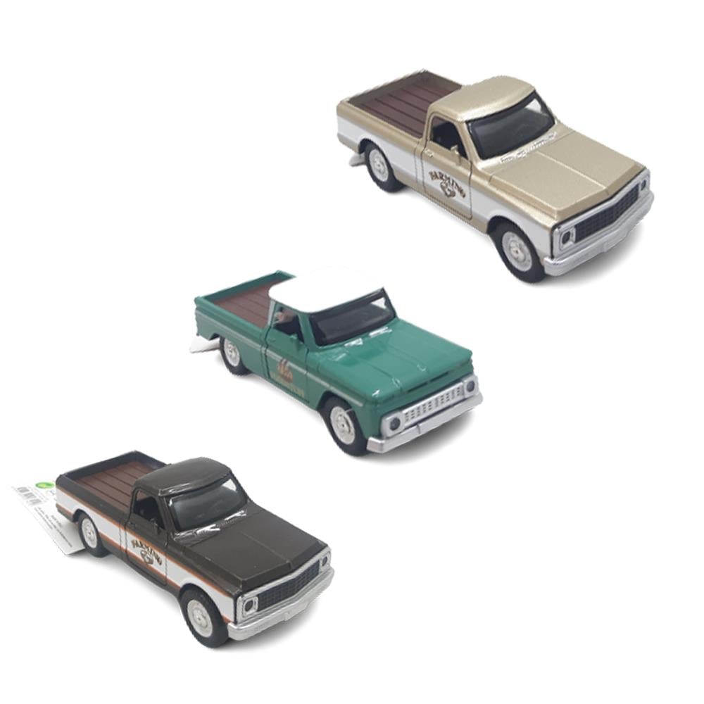 Vintage Classic Pickup Truck Die-Cast Model Set — 12-Piece
