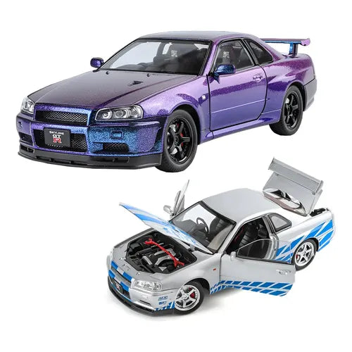 Nissan Skyline GT-R (R34) Die-Cast Model Set