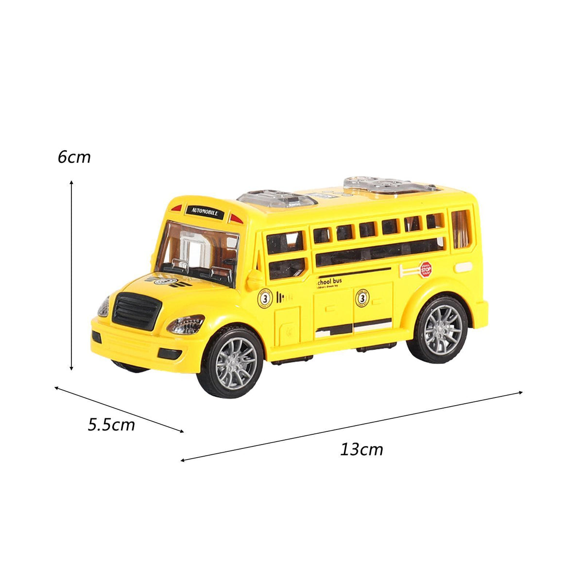 Classic School & City Bus Die-Cast Toy Vehicle