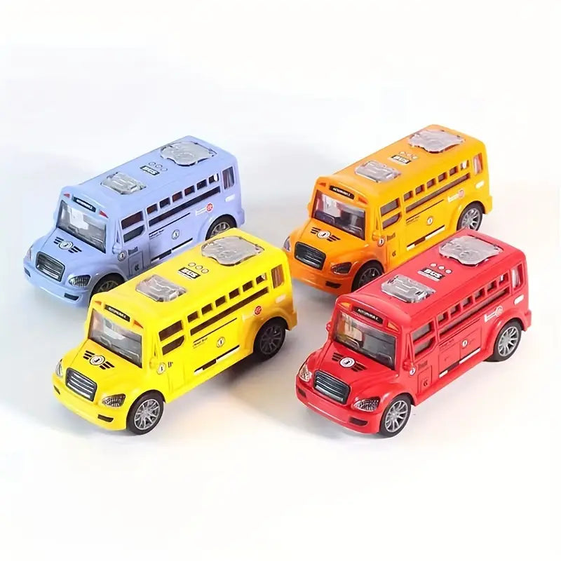 Classic School & City Bus Die-Cast Toy Vehicle