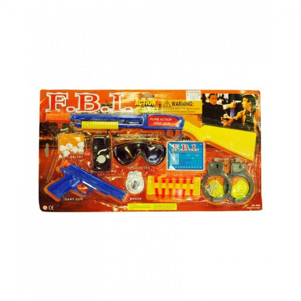 F.B.I. Action Role Playing Gun Set