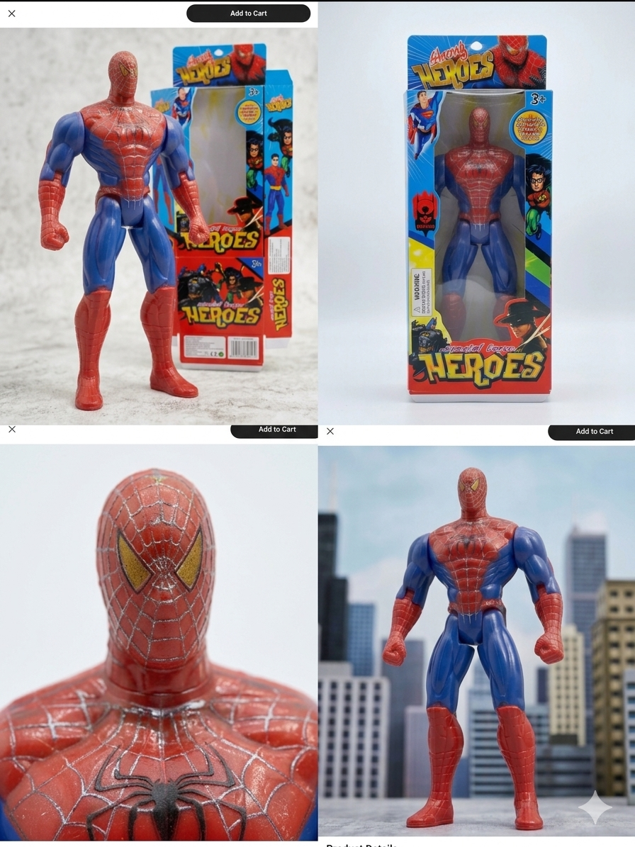 Hero Action Figure Toy product image 3