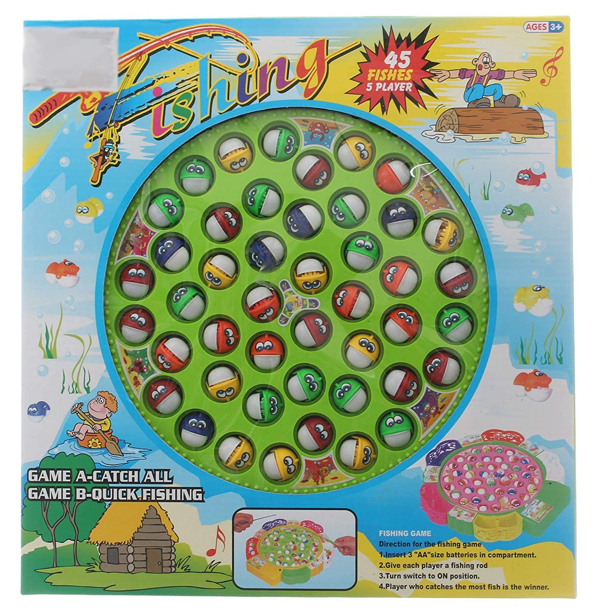 Deluxe 5-Player Electronic Fishing Game product image 7
