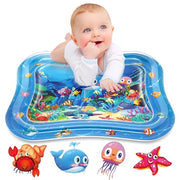 Inflatable Incline Tummy Time Water Play Mat