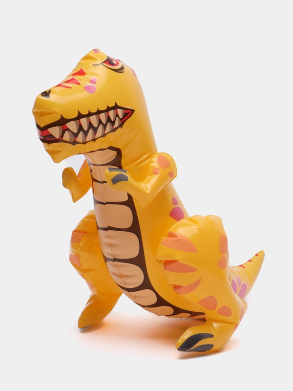 Standing Inflatable Yellow T-Rex Dinosaur Balloon Toy