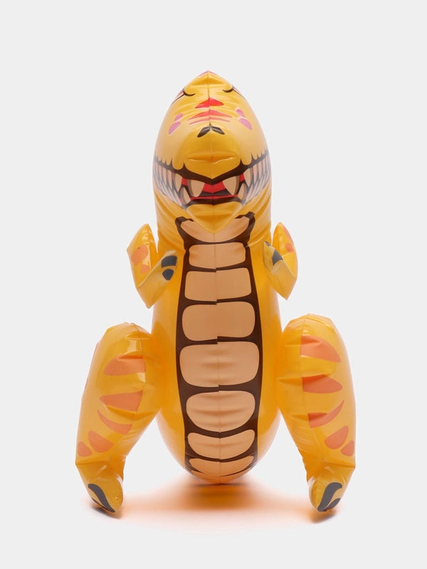 Standing Inflatable Yellow T-Rex Dinosaur Balloon Toy