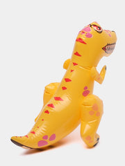 Standing Inflatable Yellow T-Rex Dinosaur Balloon Toy