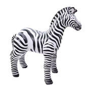 Realistic Lifesize Inflatable Standing Zebra Prop