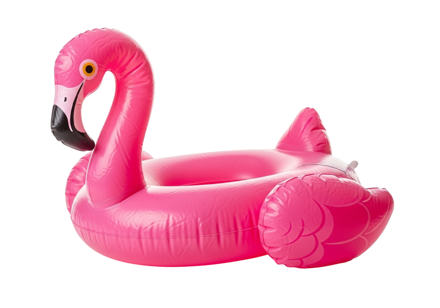 Inflatable Winged Pink Flamingo Swimming Tube Float