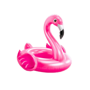 Inflatable Winged Pink Flamingo Swimming Tube Float