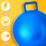 Inflatable Hopper Ball with Loop Handle