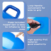 Inflatable Hopper Ball with Loop Handle