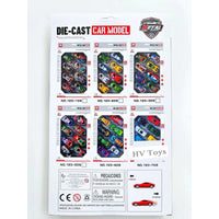 Die-Cast Metal Car 8-Piece Set 1:64 product image 3