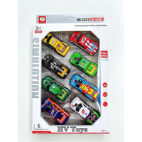 Die-Cast Metal Car 8-Piece Set 1:64 product image 2