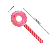 Inflatable Donut Lollipop Air Stick Wand