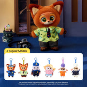 Zootopia Miniso Plush Pendant Keychain Series