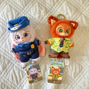 Zootopia Miniso Plush Pendant Keychain Series