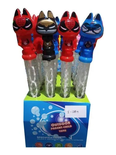 Hero Character Bubble Stick Wand