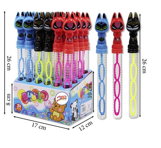 Hero Character Bubble Stick Wand
