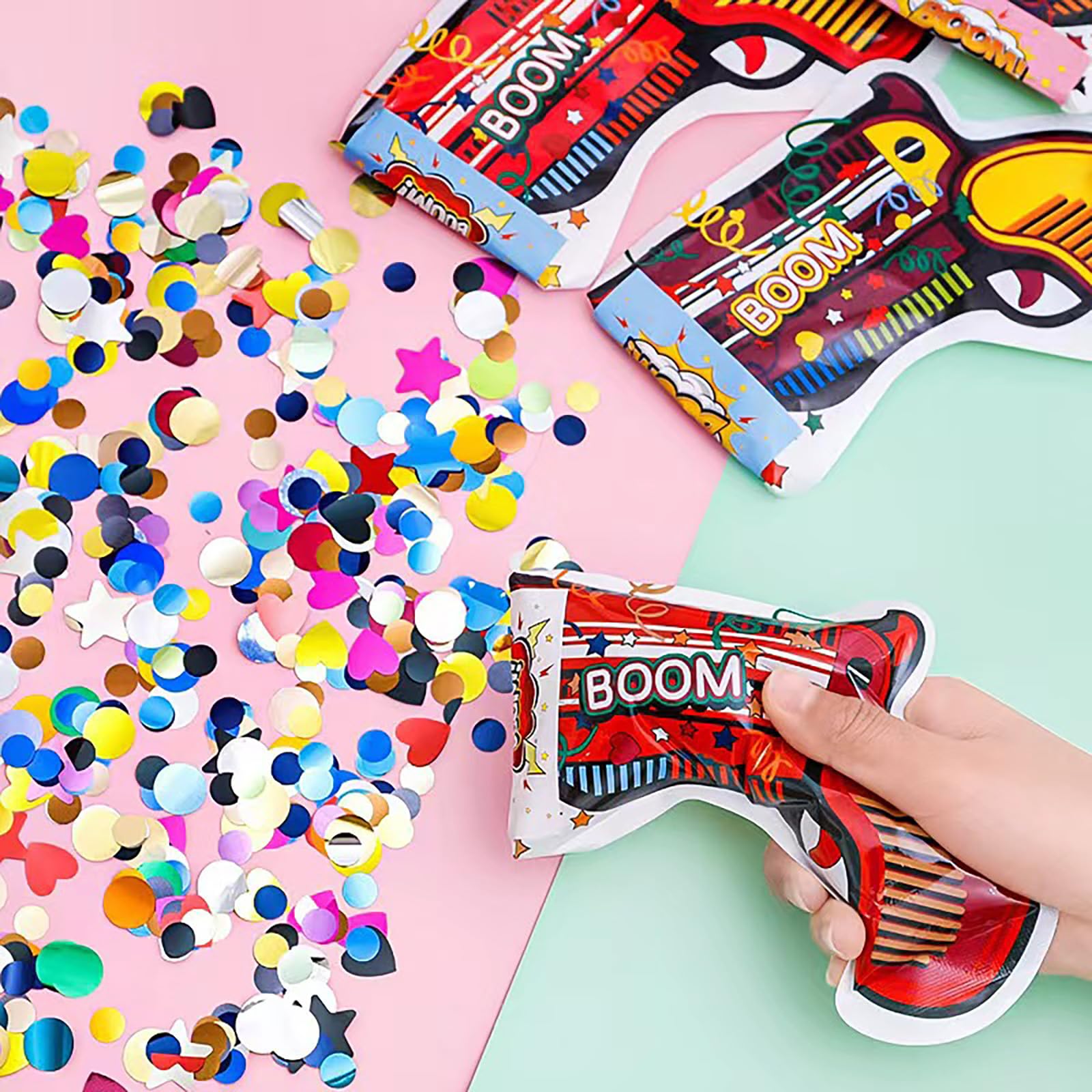 Inflatable Party Confetti Gun Popper