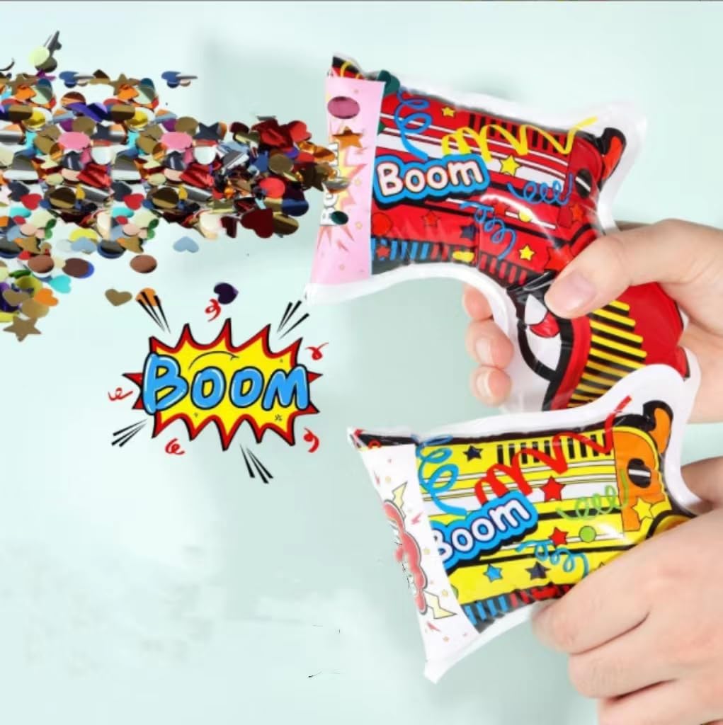 Inflatable Party Confetti Gun Popper