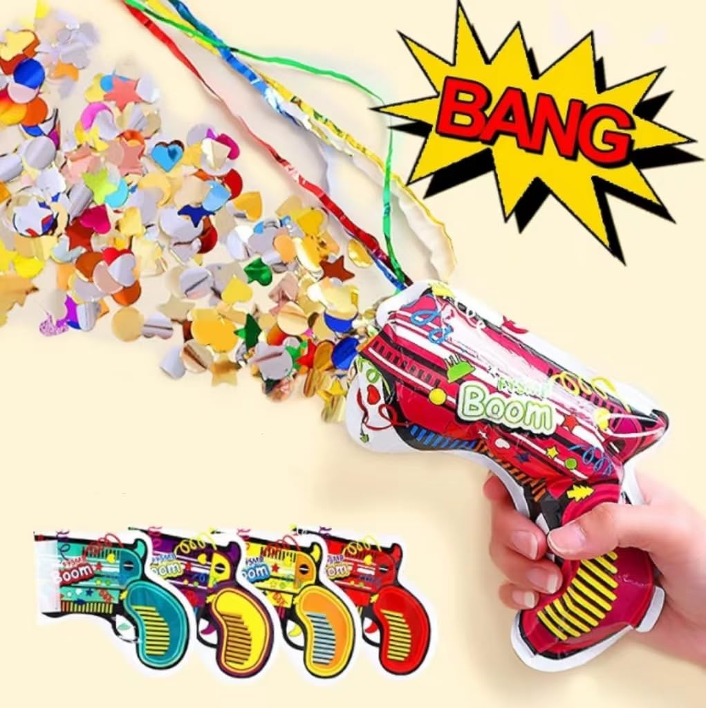 Inflatable Party Confetti Gun Popper