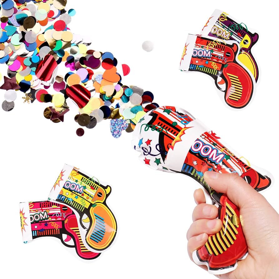 Inflatable Party Confetti Gun Popper
