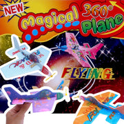 Magical 360° Flying Gliders Foam Plane Toy