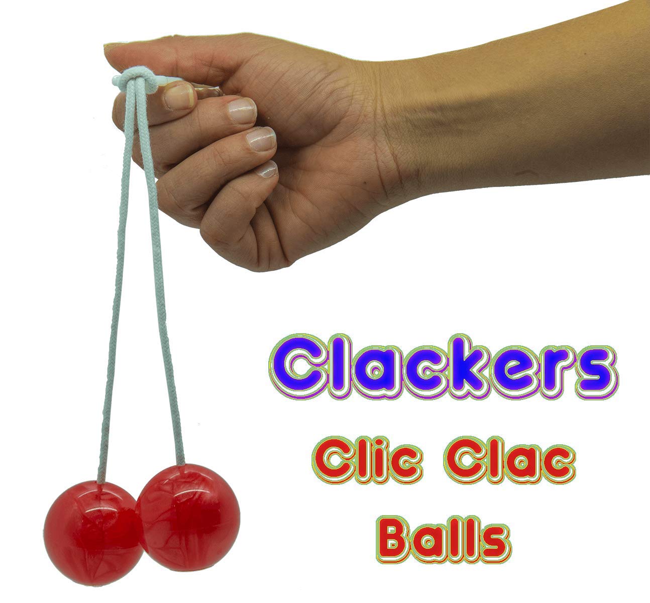 Retro Pro-Clackers Klacker Balls Toy