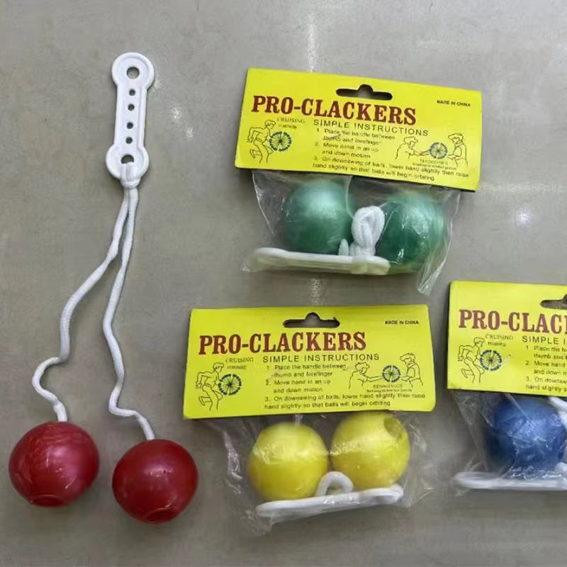Retro Pro-Clackers Klacker Balls Toy