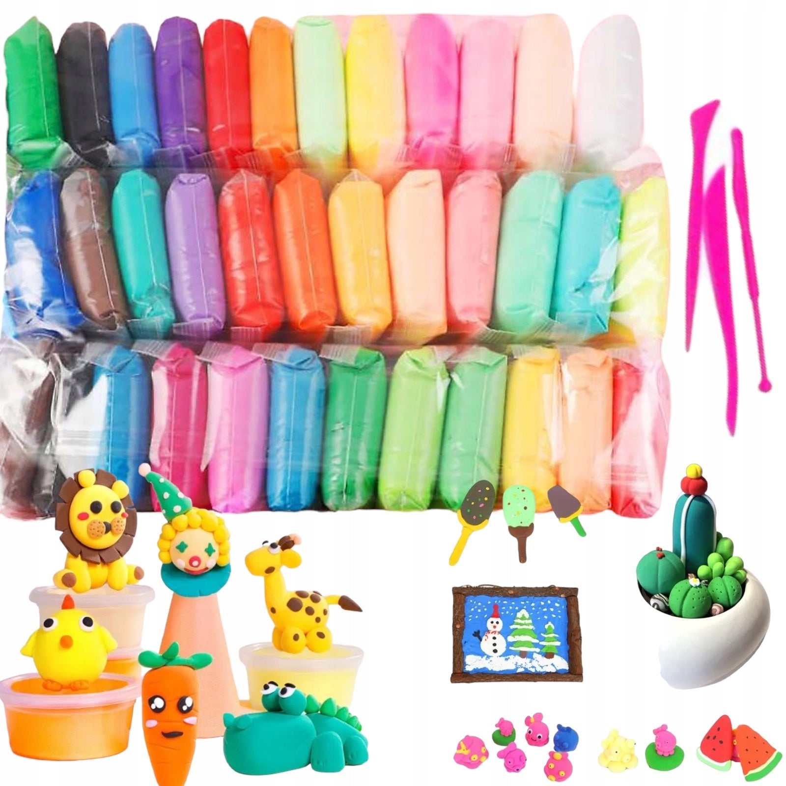 Clay pack of 3