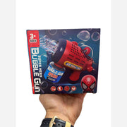 Super Hero Automatic Bubble Gun Toy