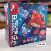Super Hero Automatic Bubble Gun Toy