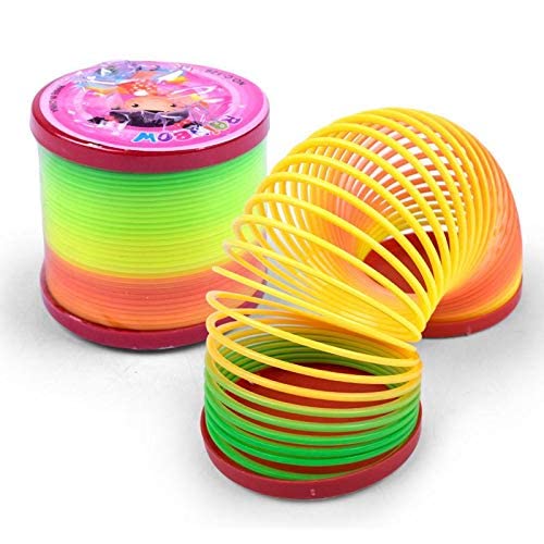 Magic Rainbow Spring Toy - Cartoon Edition