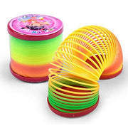 Magic Rainbow Spring Toy - Cartoon Edition