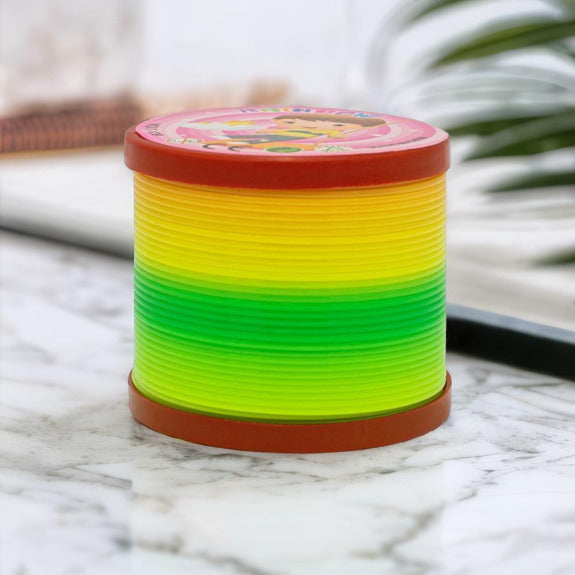 Magic Rainbow Spring Toy - Cartoon Edition