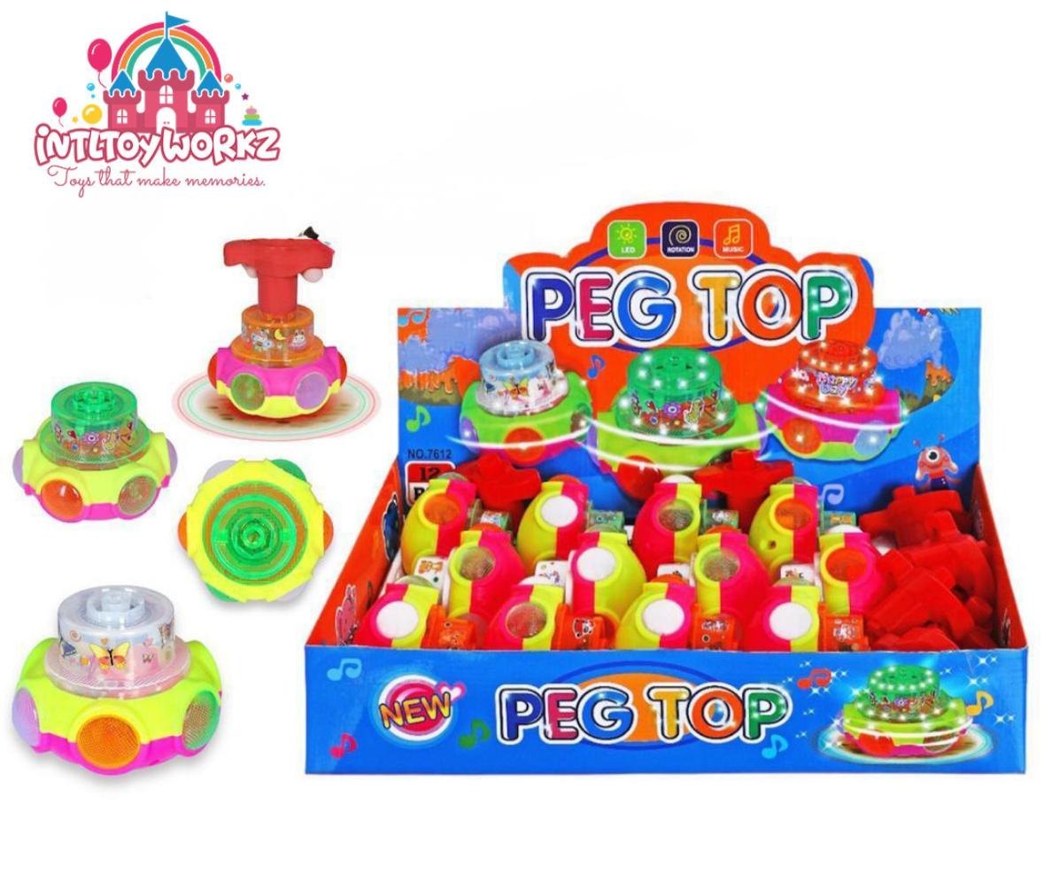 Multicolour LED Musical Spinning Top product image 2