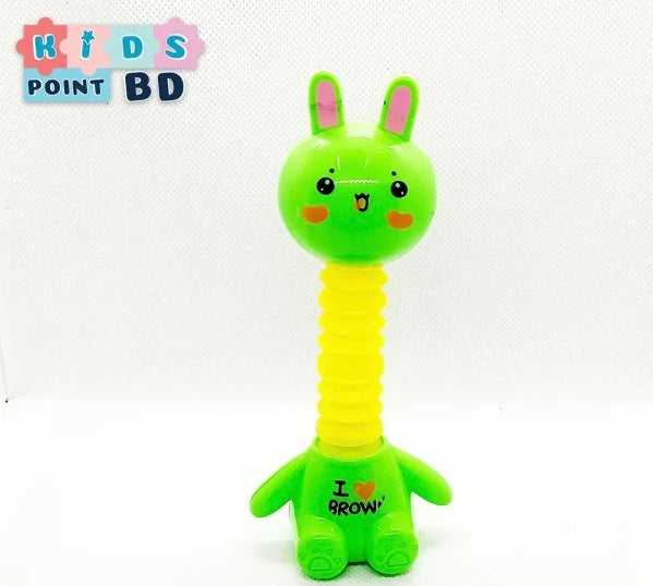 Telescopic Animal Vocal Pop Tube Toy