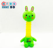 Telescopic Animal Vocal Pop Tube Toy
