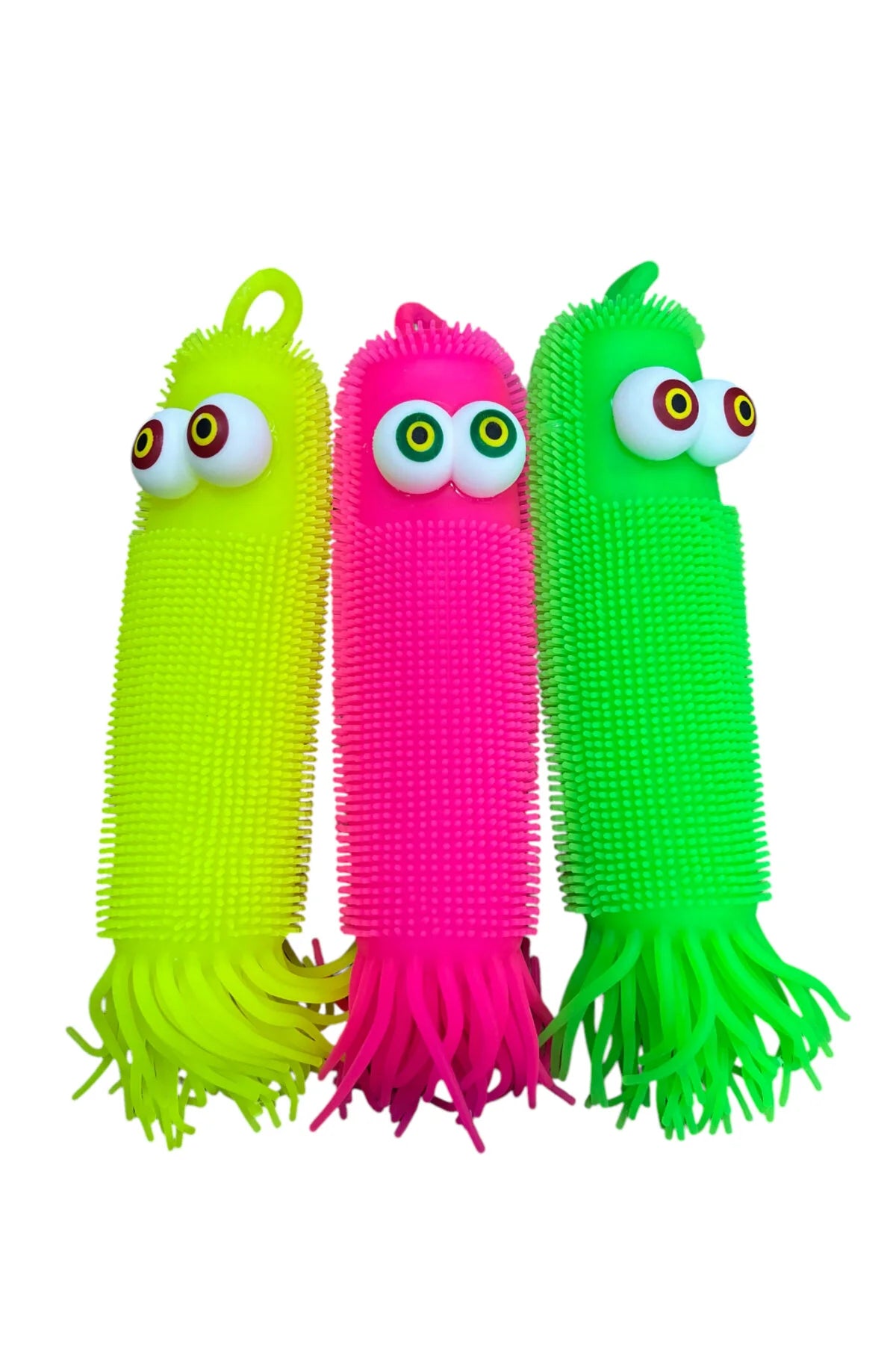 Big-Eyed Worm Puffer Caterpillar Toy