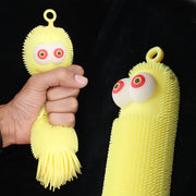 Big-Eyed Worm Puffer Caterpillar Toy