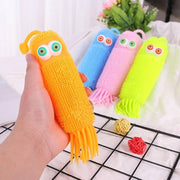 Big-Eyed Worm Puffer Caterpillar Toy