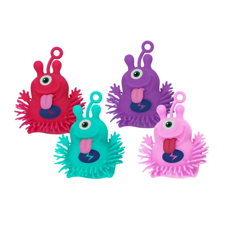 One-Eyed Alien Flashing Puffer Toy